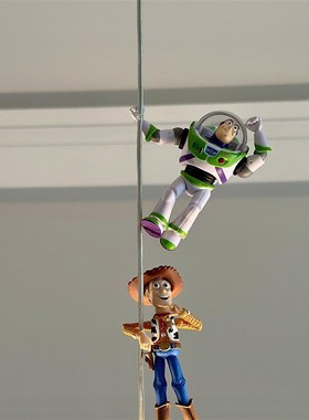 巴斯光年灯线装饰摆件公仔创意卡通可爱家居装饰氛围灯光线装饰