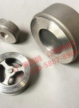 316L对夹式不锈钢止回阀H71W-25/16P/40RL单向阀CF8M逆止阀DN5080