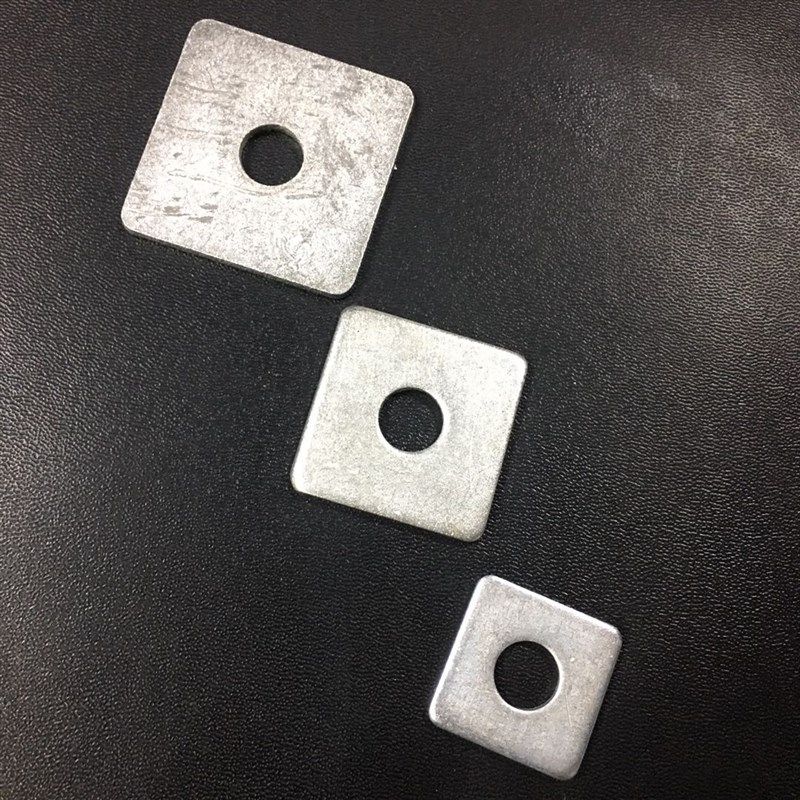 加厚冷镀锌垫片热镀锌方垫螺丝平垫正方垫片幕墙连接片30 40 50,淘宝优惠券,粉丝福利购,淘宝优惠卷