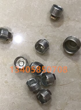 镀锌铁堵头 外丝管堵 自来水管堵帽 丝堵 外牙管帽4分6分1寸DN15