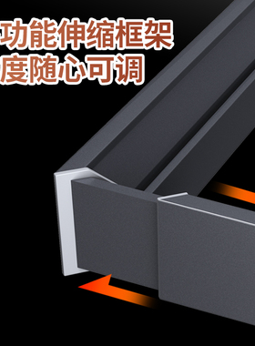 洗衣机上方晾衣架阳台家用多功能可伸缩滑轨洗衣机隐形抽拉式裤架