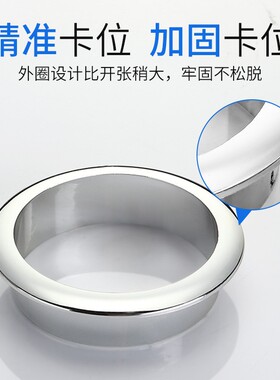 桌面线孔盖过线装饰圆形穿线盒电脑办公桌台面穿洞走线穿线孔盖板