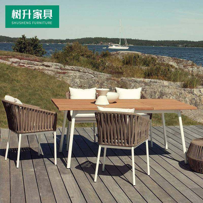 院休户外餐桌椅台别SS-HW101墅室外庭花园露台桌椅组闲合阳餐厅样,淘宝优惠券,粉丝福利购,淘宝优惠卷