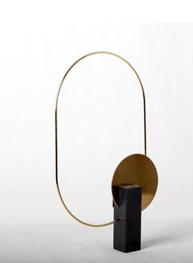 轻奢抽象几何艺术件约现代酒厅ES-A6023店客装简饰品创意家居摆样