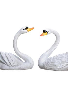 花园院水酒店喷泉池水景户外园林景水观装饰仿真庭TE1001浮黑白天