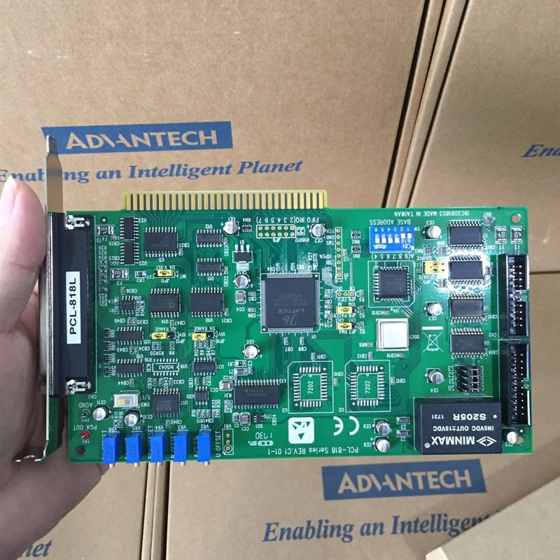 研华PCL-818L-CE 16路40KHz多功能ISA口单端或8路差分模拟量输入 - 图0