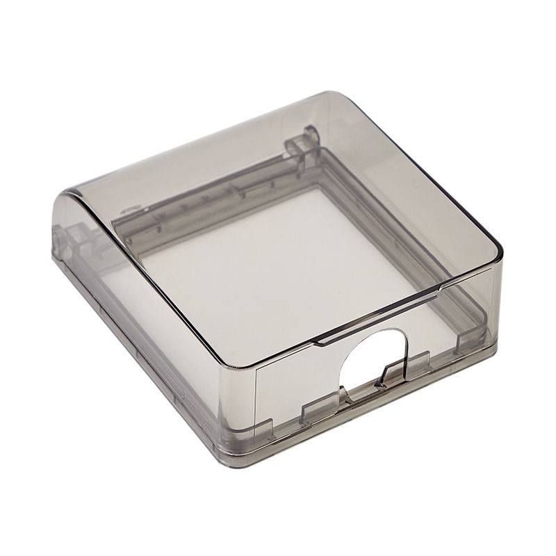 86型自粘贴式防水盒开关罩插座保护盖 防溅盒 浴室卫生间防水盒 - 图2