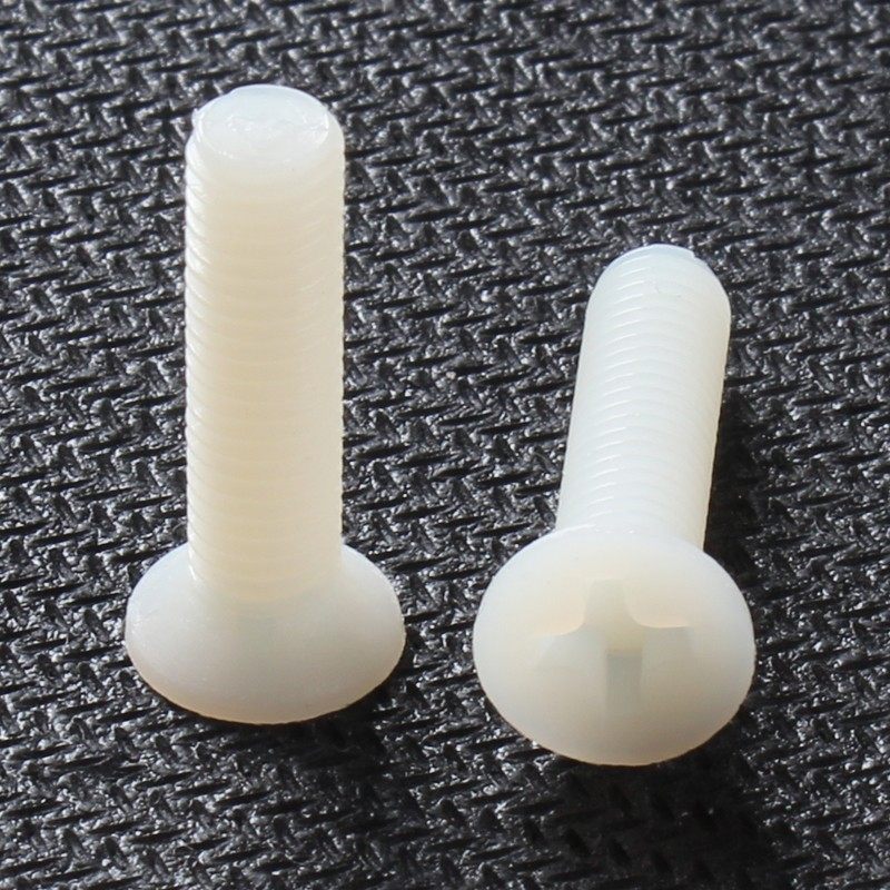 尼龙十字沉头螺丝M3*6/7/8/10/12/14/16/20 平头塑料绝缘机螺钉,淘宝优惠券,粉丝福利购,淘宝优惠卷