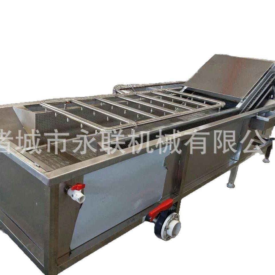 果蔬气泡清洗机气泡喷淋式清洗设备食堂预制菜加工设备 - 图3