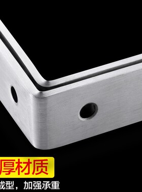 加厚不锈钢角码90度直角l型支架桌椅角铁连接件五金配件连接件