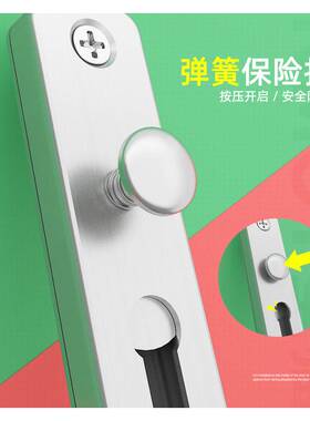 免打孔窗户锁扣平开窗限位器推拉门窗防护塑钢防盗儿童纱窗安全链