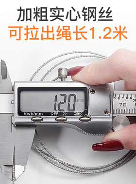 免打孔自动闭门器家用木门液压缓冲关门器拉绳铁推拉闭合移门神器