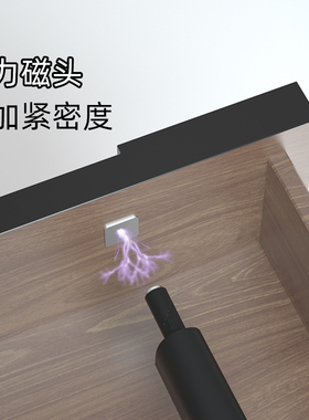 柜门反弹器整体橱柜强磁吸碰珠免拉手按压式弹力开关自动弹力按弹