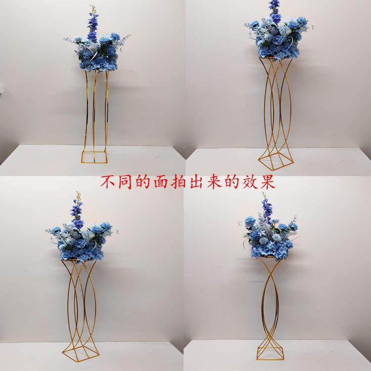 店新款婚庆道具电收腰鱼镀人路引SIV花架美婚礼酒餐厅家居花瓶摆,淘宝优惠券,粉丝福利购,淘宝优惠卷