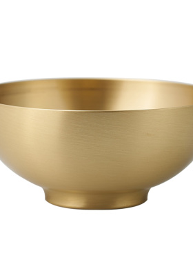 纯铜供碗家用佛前供奉七供八供铜金碗摆I件财神祖先净水杯铜碗上