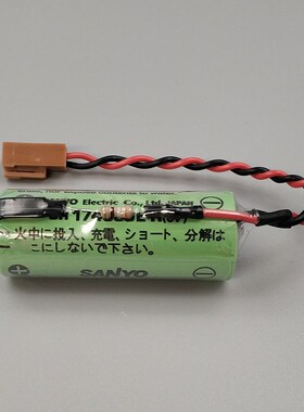 发那科系统CR17450SE-R 3V A98L-0031-0012 A02B-0200-K102锂电池