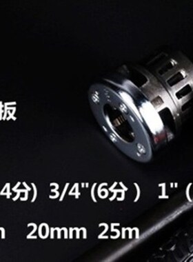 包邮沪工74-1B型水管套丝机手动 轻型管子绞板板牙 开丝机开牙机