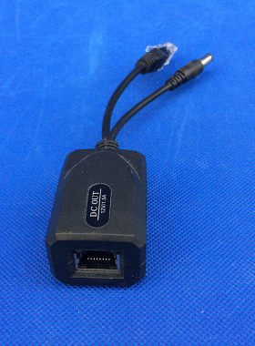 poe分离器24v转12v供电模块一线通网络监控电源非poe交换机分离器