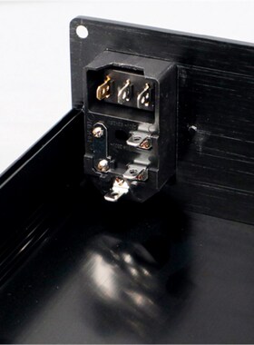新款全铝机箱解码器 电源滤波器 铝外壳 V表前级功放