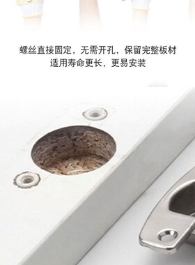 免开孔明装铰链橱柜门衣柜门铰链液压阻尼铰链免开槽桥型缓冲铰链