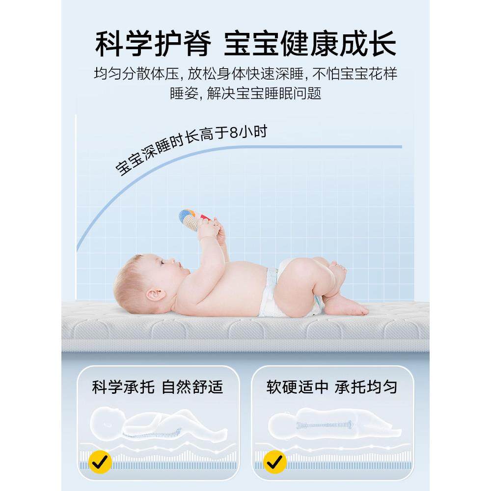 4d空气纤维婴儿童床垫新生婴幼儿园3d可拆水洗透气护脊椎折叠拼接,淘宝优惠券,粉丝福利购,淘宝优惠卷