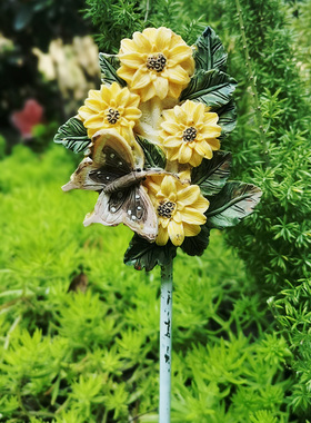 户外花插牌花g盆装饰摆件插件民宿庭院造景露天阳台花园布置网红