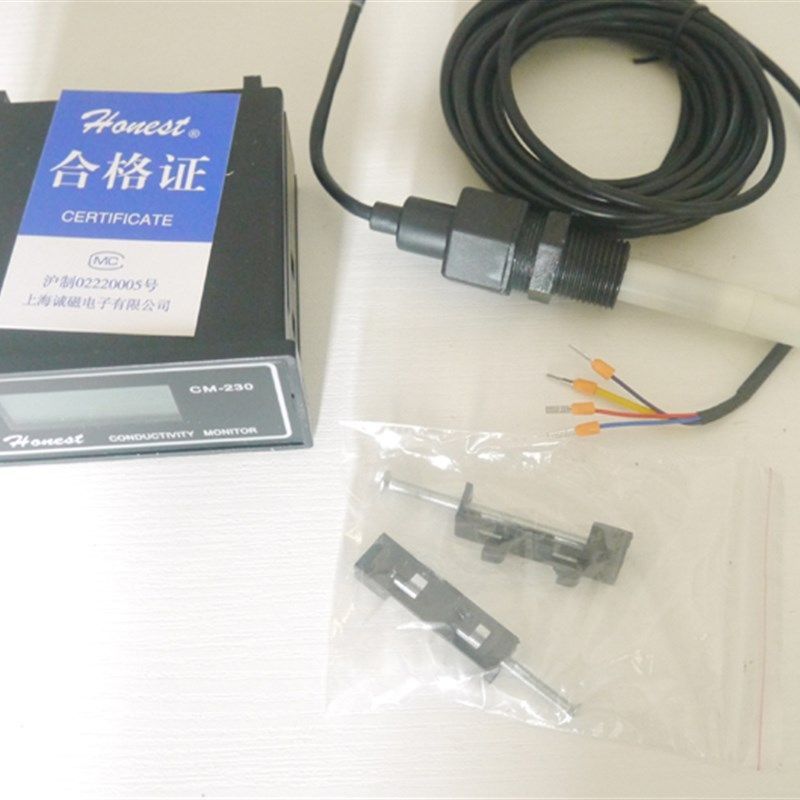 上海诚磁电导率探头  CM-230电导率仪配套1.00塑壳电导电极5米,淘宝优惠券,粉丝福利购,淘宝优惠卷