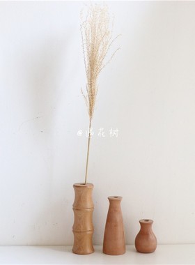 is北欧复古毛呸木摆件榉木家居饰品相框托盘民宿咖啡.店干花花瓶