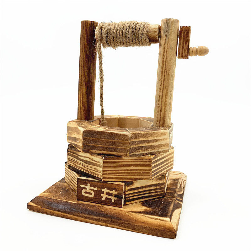 幼儿园木工坊环创模型摆件飞机卡车坦克古井木质儿童木工墙装饰品,淘宝优惠券,粉丝福利购,淘宝优惠卷