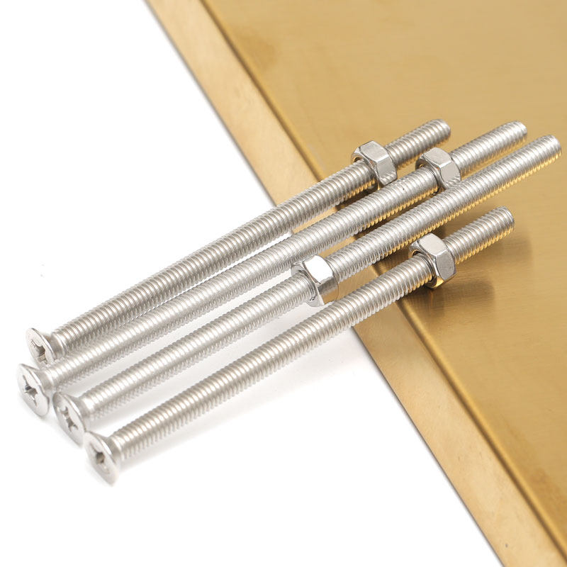 304不锈钢加长特长螺钉沉头十字螺丝M3M4M5*110 120 130 140 200,淘宝优惠券,粉丝福利购,淘宝优惠卷