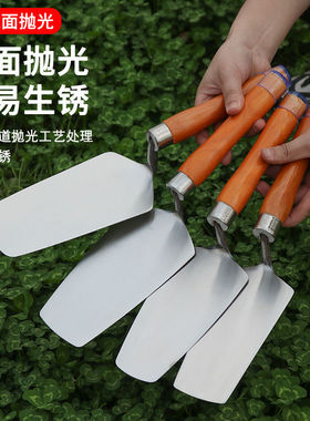 德国进口23年新款雷义砖刀小产瓦工泥工贴瓷砖刀不锈钢一体皿子大