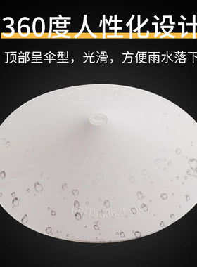 PVC防雨帽屋顶挡雨防水透气帽75/110/160排水管塑料通风口排气帽