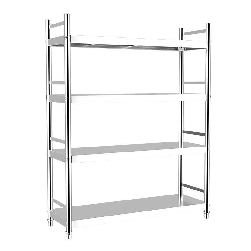 不锈钢置物架厨房多层落地围栏微波炉烤箱收纳架橱柜多功能阳台架,淘宝优惠券,粉丝福利购,淘宝优惠卷