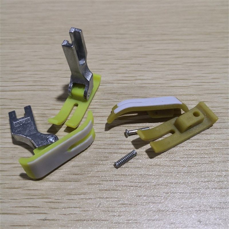 广唐MT-18缝纫机牛筋压脚塑料压脚白抗耐磨型电脑平车压脚皮底板,淘宝优惠券,粉丝福利购,淘宝优惠卷