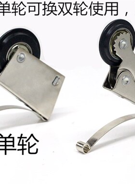 静音加强拉门衣柜移门浴室门上下滑轮轨道轮壁柜单s轮家俱五