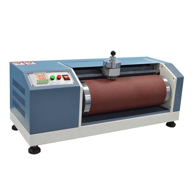 DIN磨耗试验机橡胶轮胎旋转式滚筒耐磨耗测试仪皮革地板磨损设备 - 图3