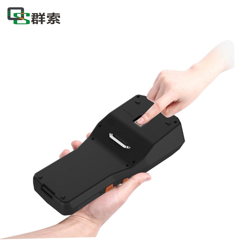 安卓手持机终端80MM标签热敏小票PDA二维扫码打印一体rfid手持机 - 图0