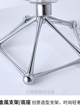 轻奢装饰摆件透明地球仪时x尚电视酒柜客厅卧室书房家居装饰品