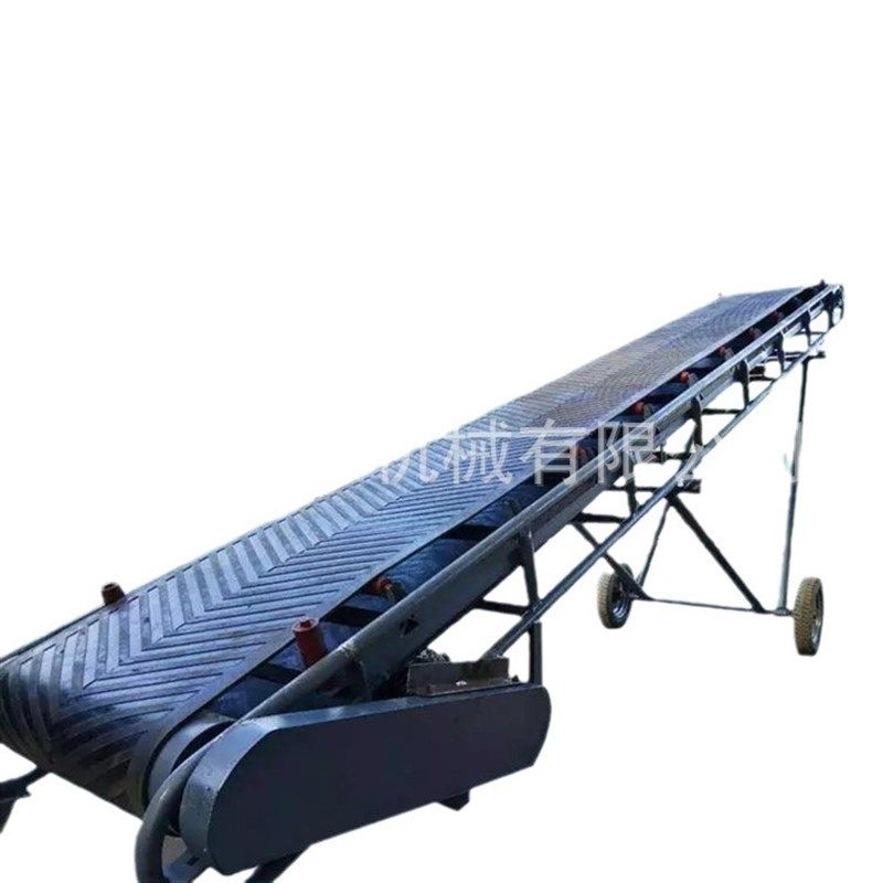 爬坡式粮食输送机电动升降装车皮带运输机30吨水稻上料设备,淘宝优惠券,粉丝福利购,淘宝优惠卷