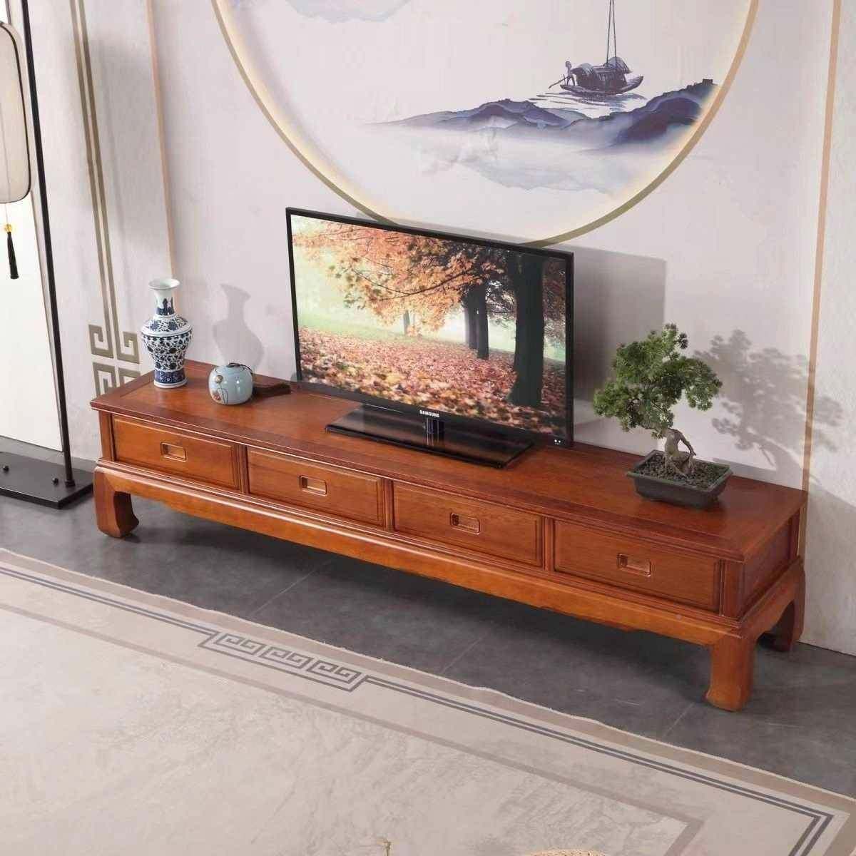 花梨物木电视柜LCgJhb1新中式小型客厅地户柜储电视金柜组合全实,淘宝优惠券,粉丝福利购,淘宝优惠卷