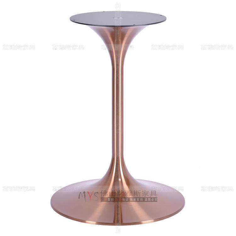 郁香不锈洽谈桌腿小金蛮钢腰叭台脚轻奢岩板大理石餐G-28B桌底喇,淘宝优惠券,粉丝福利购,淘宝优惠卷