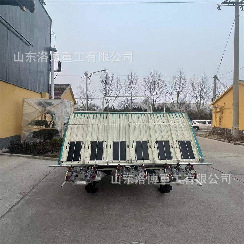 22新款自走式乘坐插秧机插水稻秧种植机六行HEE种稻50子机插水稻 - 图1