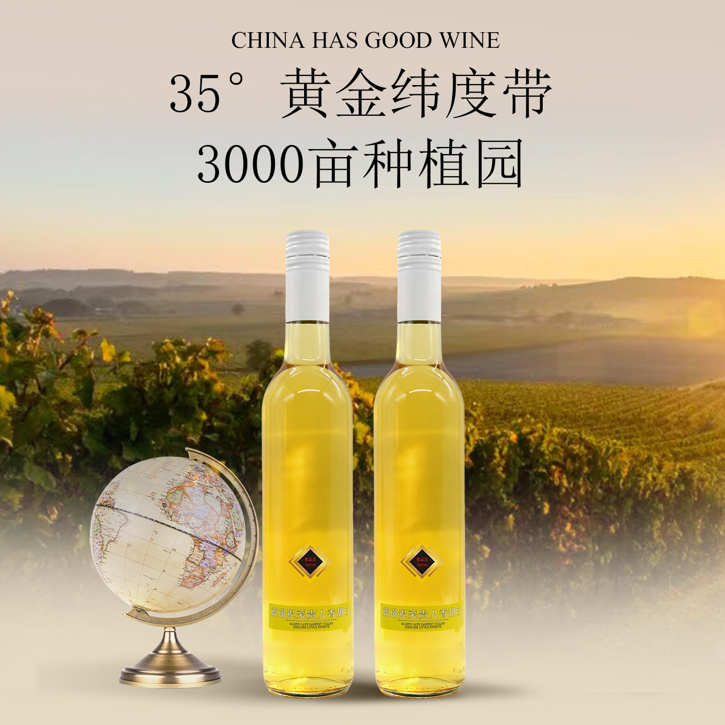 蓝裕迟采贵人香甜白葡萄酒 晚宴聚会女士低度微醺晚安酒果酒,淘宝优惠券,粉丝福利购,淘宝优惠卷