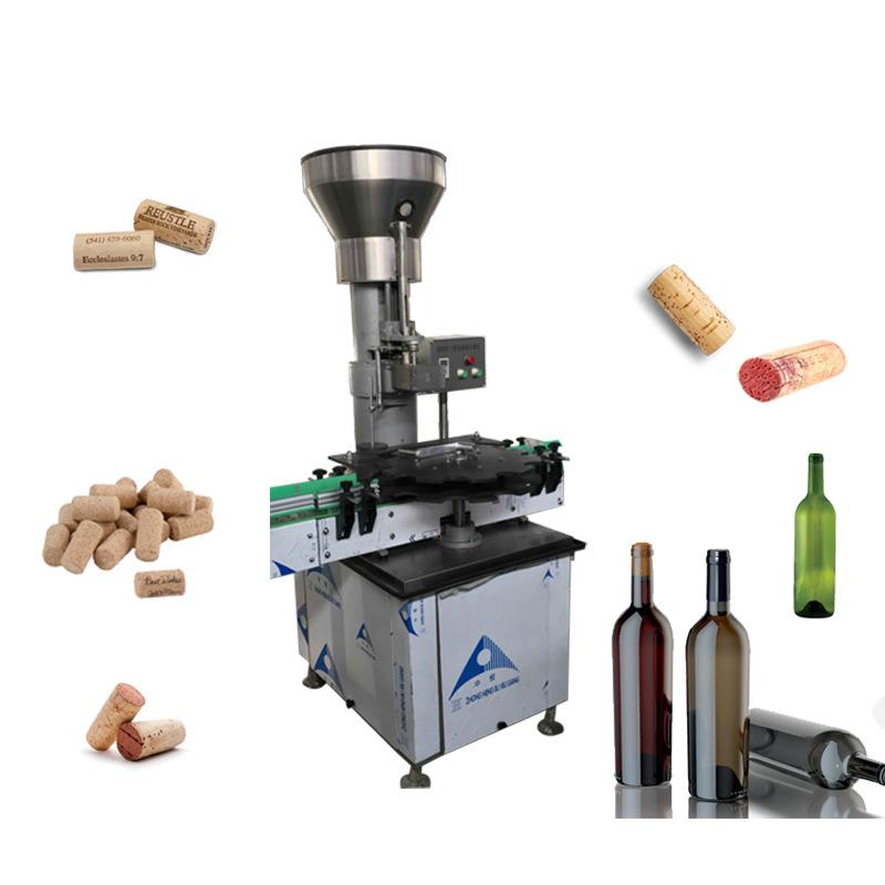 全自动打塞机葡萄酒红酒玻璃瓶木塞橡木塞T型塞打塞机压塞封口机 - 图3