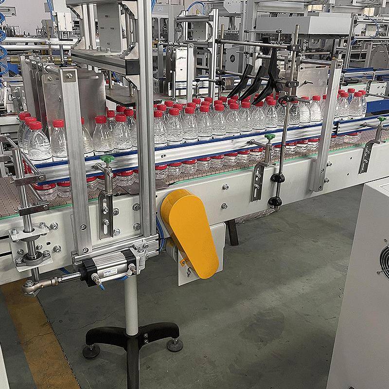 L型热收缩膜包机MZO动瓶水易拉罐玻璃瓶包装机打包封膜装自封全切 - 图2