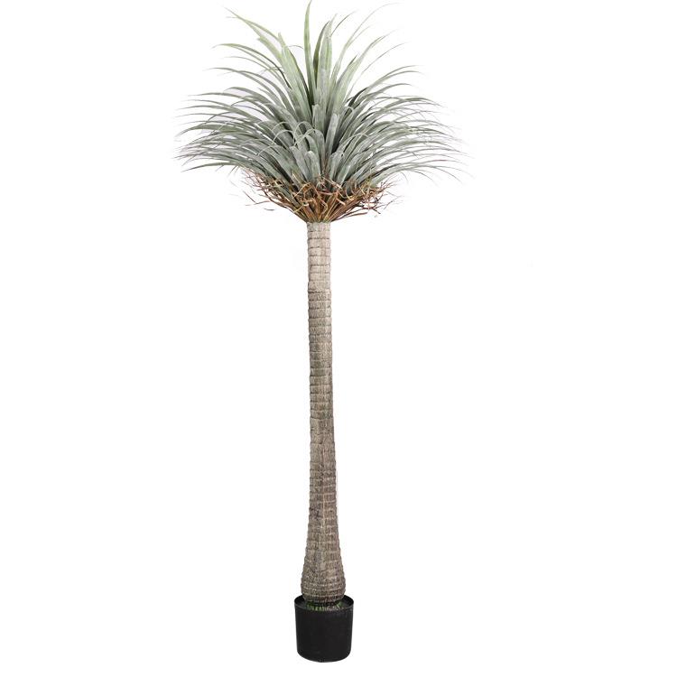 大仿真铁树TBV绿植物酒落地人造龙血店铁树植盆景摆型件仿真龙血 - 图3