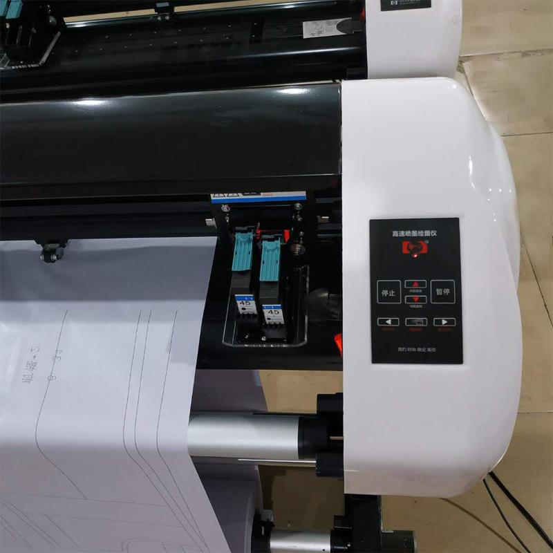 经济实惠服装CAD绘图仪绘图机ET唛架高速喷墨排版打印45画皮机 - 图0