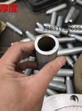 加厚无缝钢管4分6分1寸镀锌圆外丝 镀锌对丝加长自来水管加工套丝