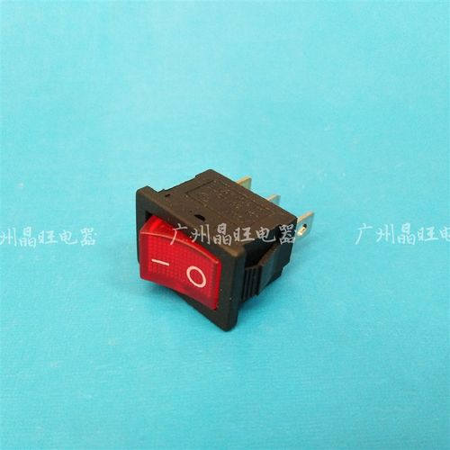 3脚2档 饮水机电源开关 KCD1系列带灯船型开关 翘板开关 2115mm - 图1