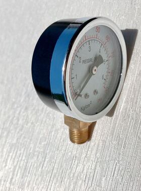 压力表定制 压力6kg/cm2 90psi 表盘直径59.7-60mm 螺纹G1/4 立式